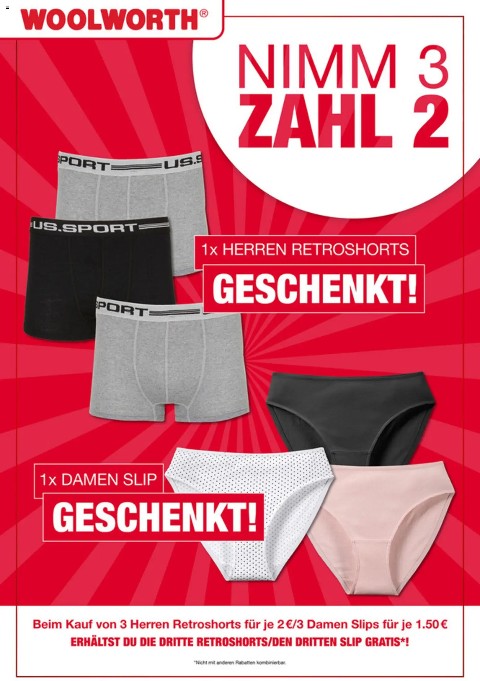 Woolworth Prospekt 	 – gültig ab 02.01.2026 | Seite: 34 | Produkte: Slip