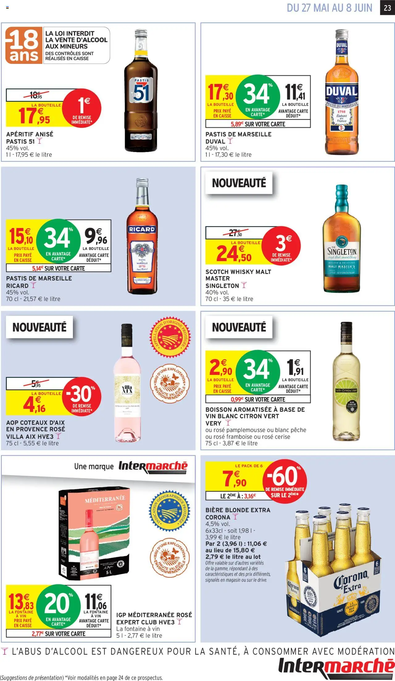  | Page: 24 | Produits: Pastis, Framboise, Base, Vin