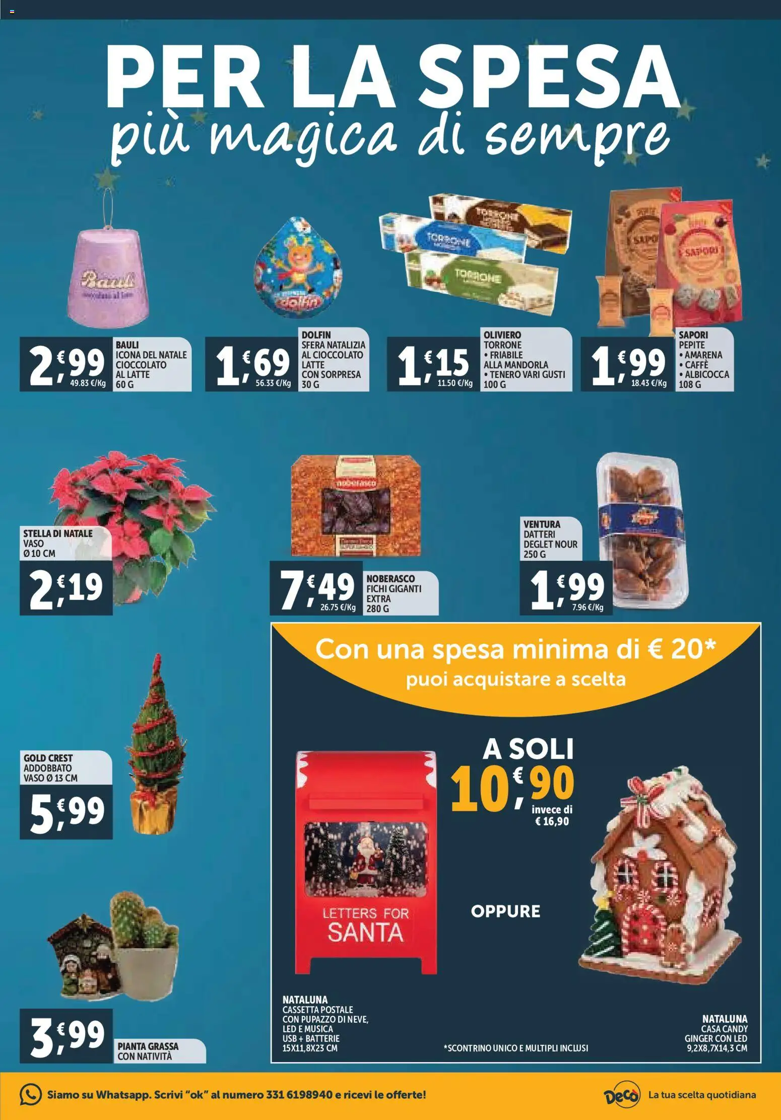 Volantino Decò del 20.11.2025 | Pagina: 13 | Prodotti: USB, Amarena, Batterie, Vaso