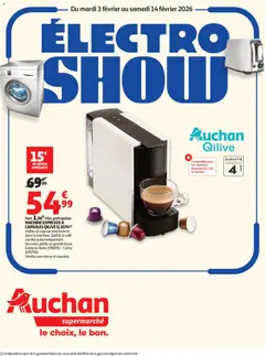 Auchan - Prévisualisation de Auchan - ElectroShow supermarchés valide à partir de 03.02.2026