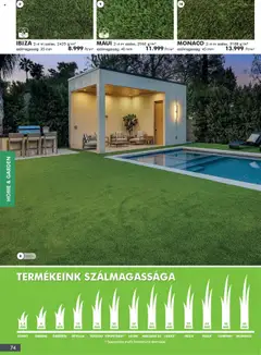 Diego Katalógus - amely érvényes a következő dátumtól: 02.10.2025 | Oldal: 74 | Termékek: Műfű
