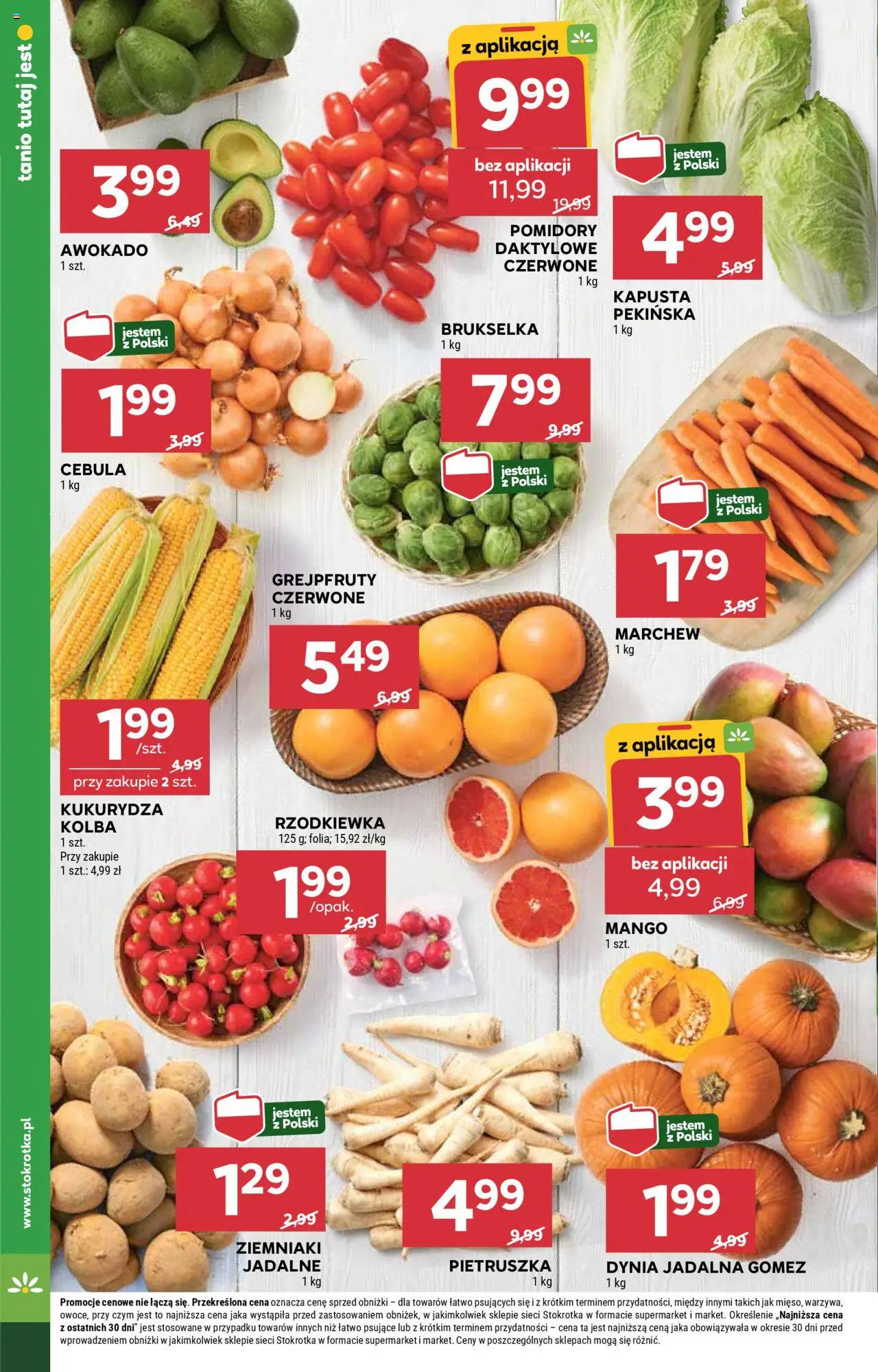 Stokrotka Gazetka od 09.10.2025 | Strona: 10 | Produkty: Kapusta, Stokrotka, Kukurydza, Pomidory