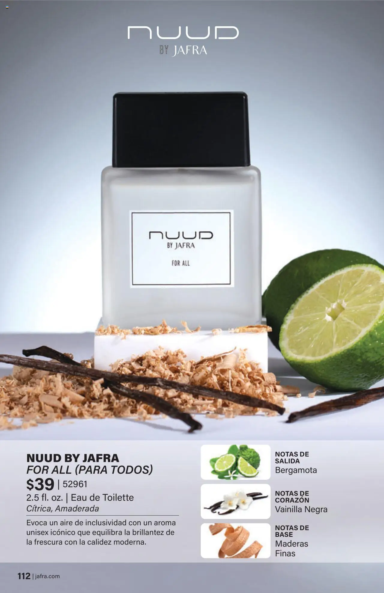 JAFRA folleto │ válido desde el 01.08.2025 | Página: 112 | Productos: Eau de toilette