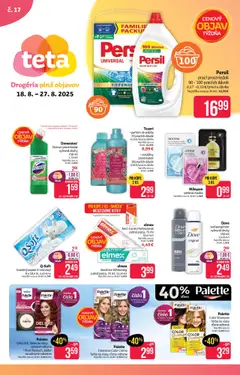 Teta drogerie leták - náhľad platný od 18.08.2025