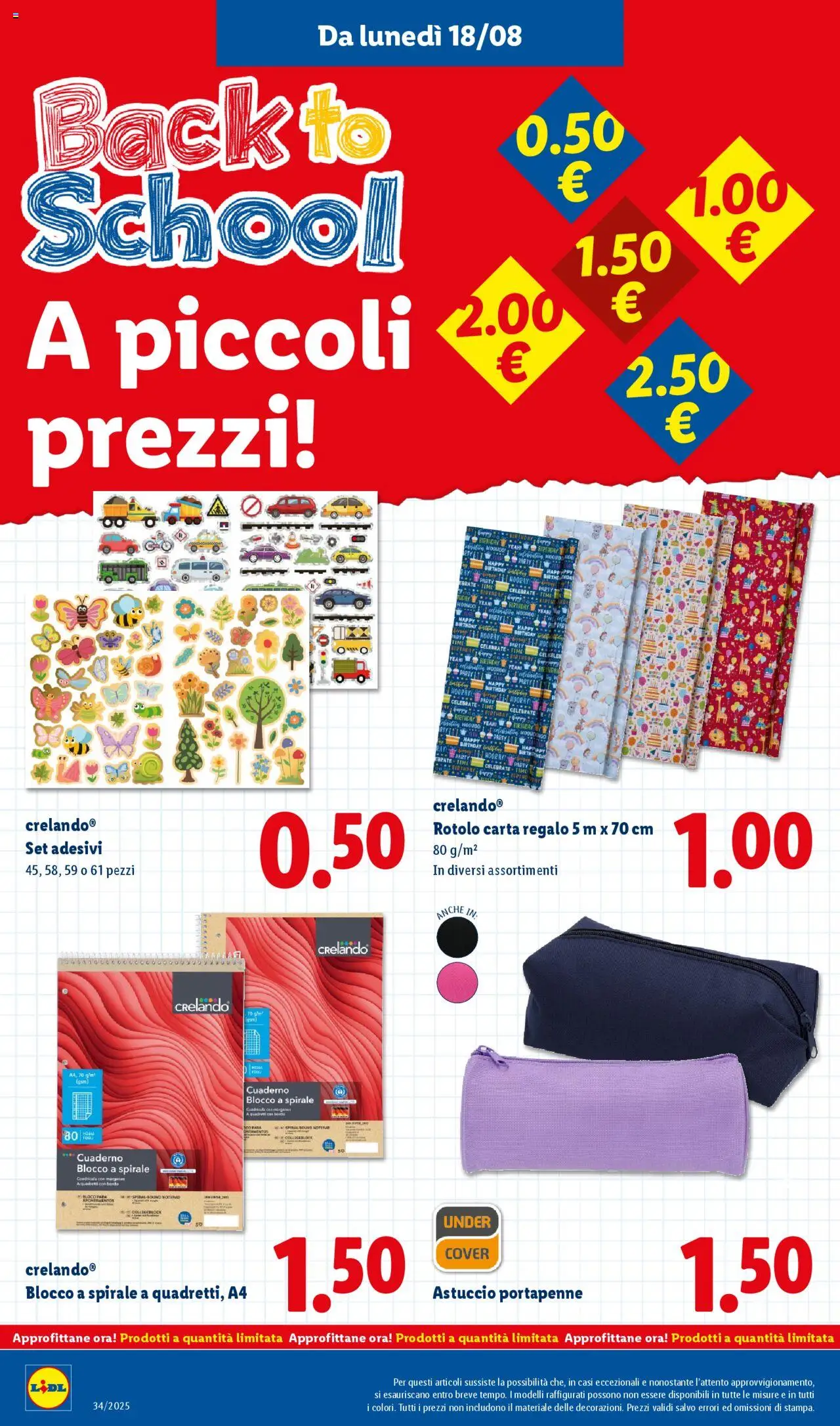 Volantino Lidl del 18.08.2025 | Pagina: 28 | Prodotti: Notebook, The, PC, Astuccio