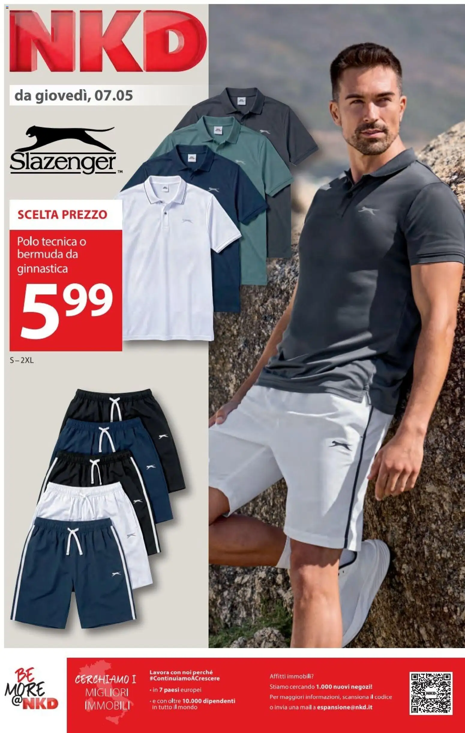 Volantino NKD del 07.05.2026 | Pagina: 12 | Prodotti: Bermuda, Polo