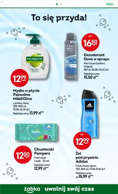 Żabka Gazetka od 30.07.2025 | Strona: 90 | Produkty: Mydło w płynie, Pampers, Prysznic, Mydło