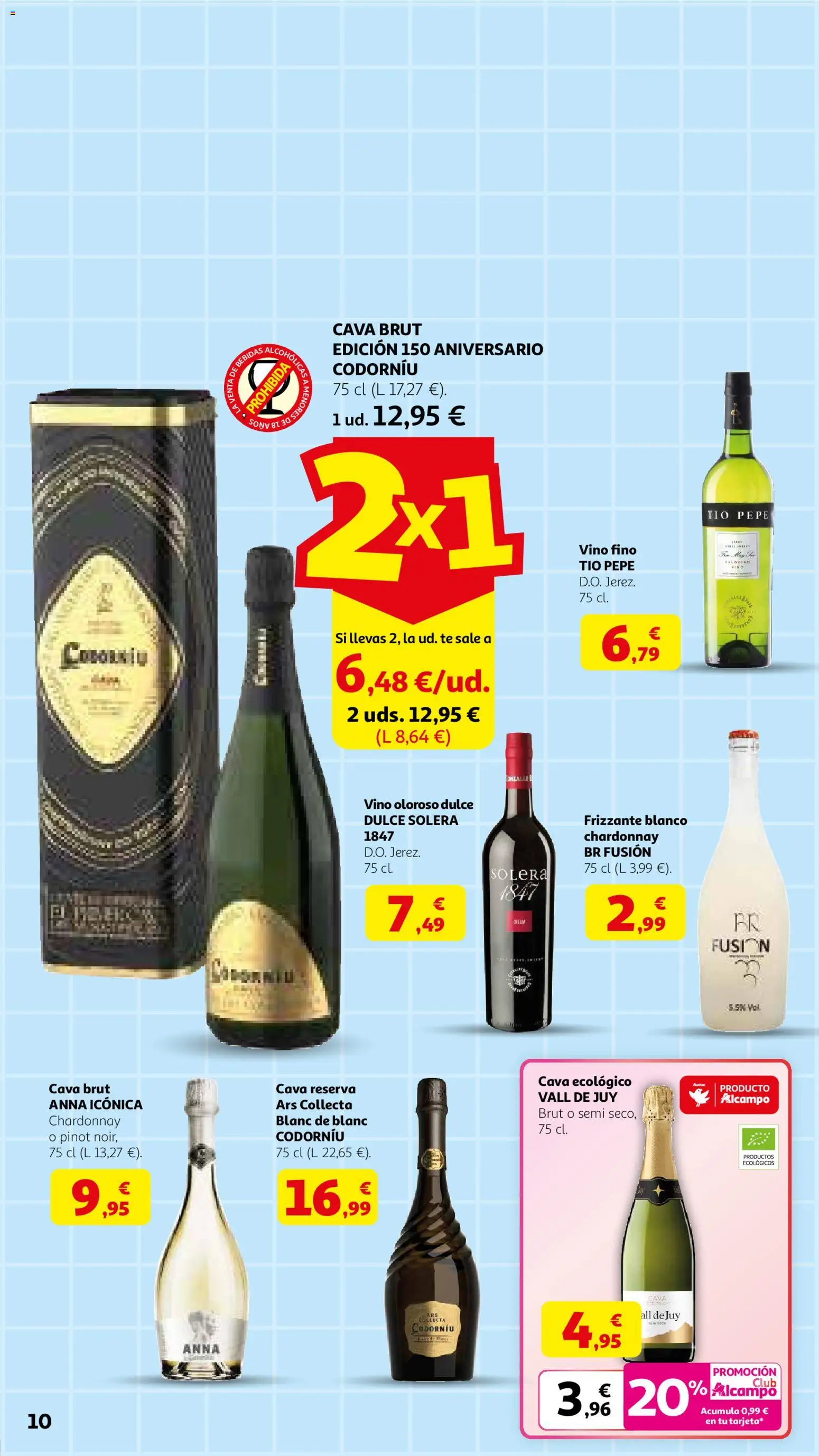 Alcampo - Dia del Padre │ válido desde el 04.03.2026 | Página: 10 | Productos: Vino, Té