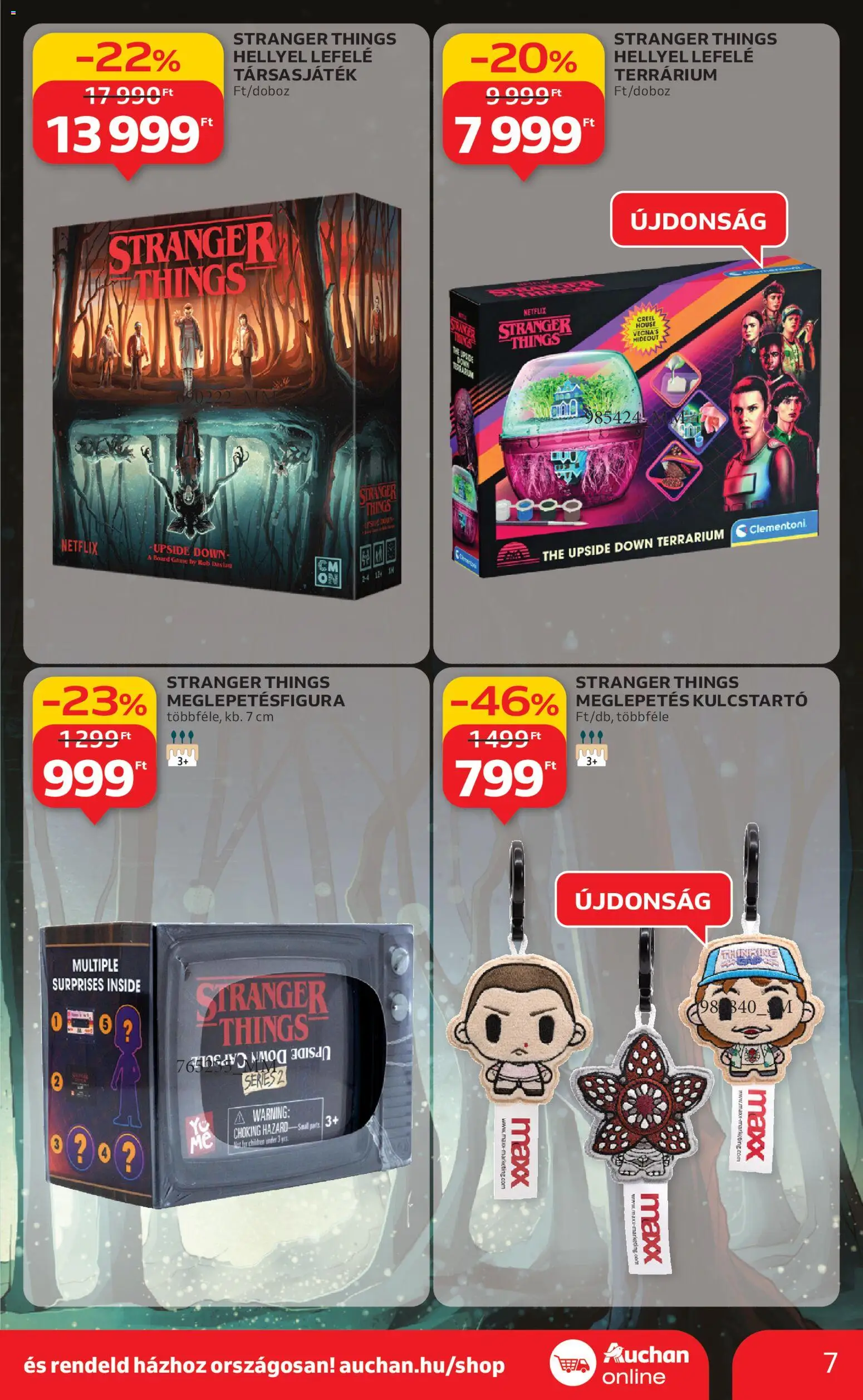 Auchan akciós ujság - amely érvényes a következő dátumtól: 20.11.2025 | Oldal: 7 | Termékek: Társasjáték