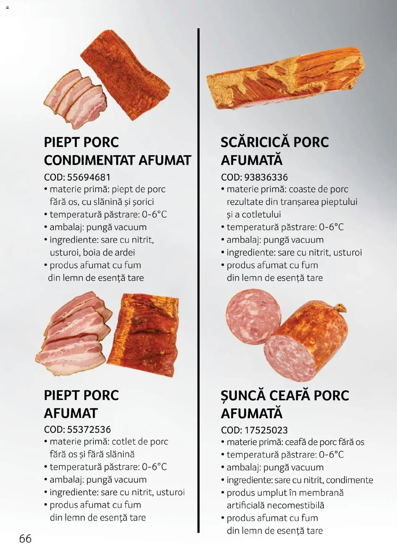 Catalog Selgros - Carne – valabil de la 27.04.2023 | Pagină: 66 | Produse: Șuncă, Condimente, Sare, Usturoi