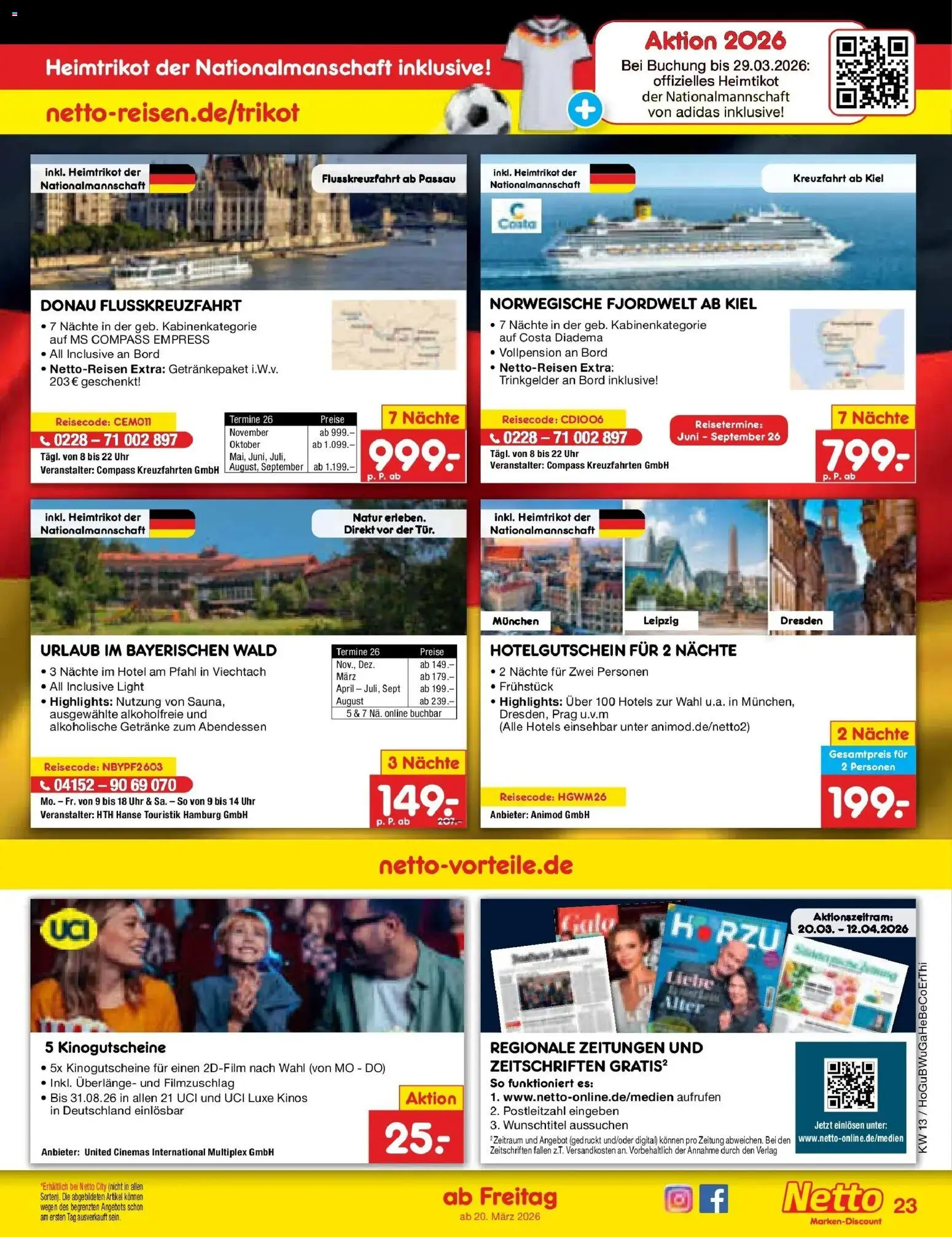 Netto Marken-Discount Prospekt Bremen-Lesum	 – gültig ab 23.03.2026 | Seite: 31 | Produkte: Uhr