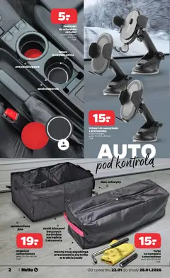 Pogląd oferty "Netto gazetka - Non Food" - ważna od 22.01.2026 | Strona: 2 | Produkty: Torba