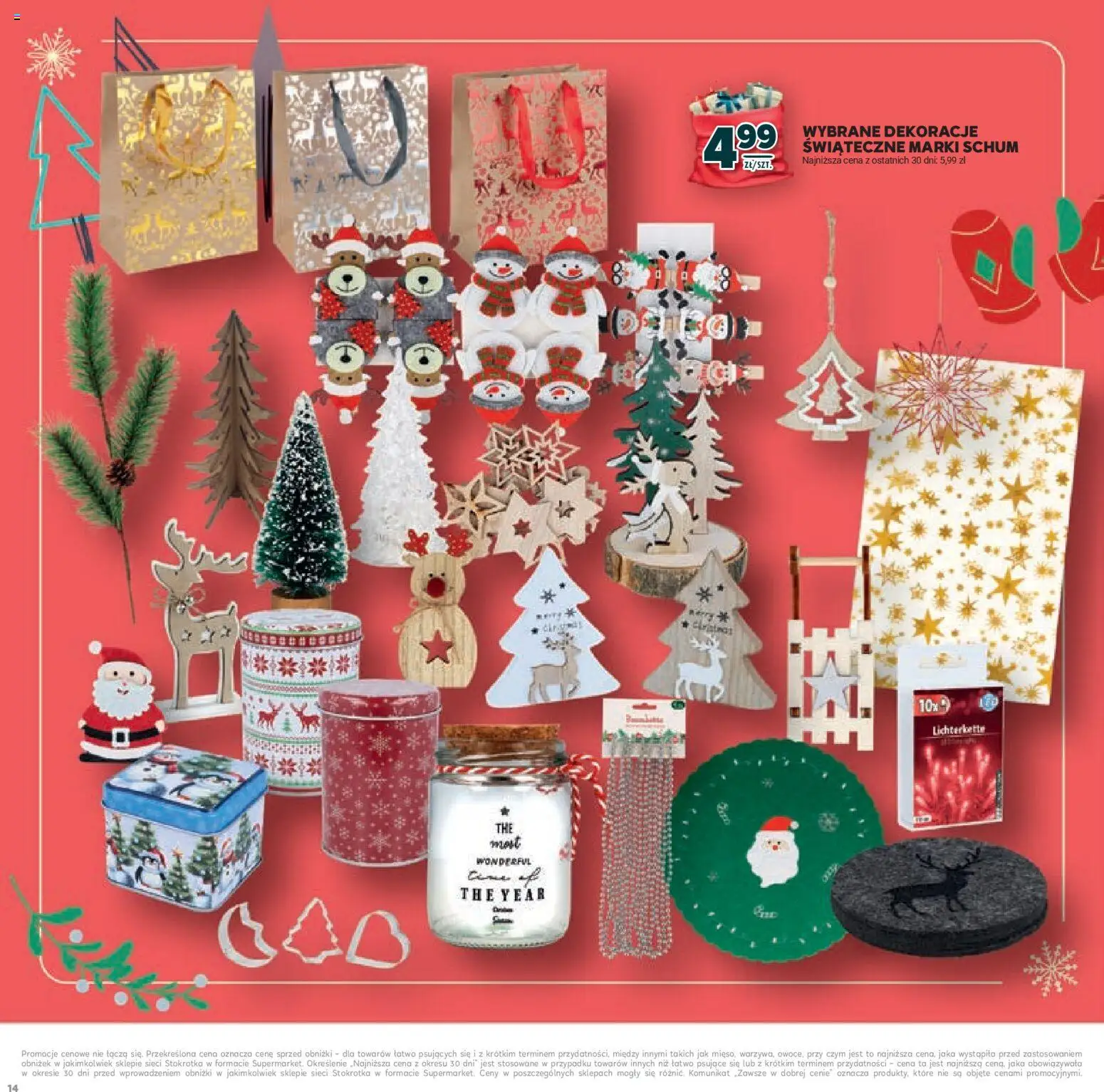 Stokrotka Gazetka - Mikołajki od 20.11.2025 | Strona: 14 | Produkty: Stokrotka
