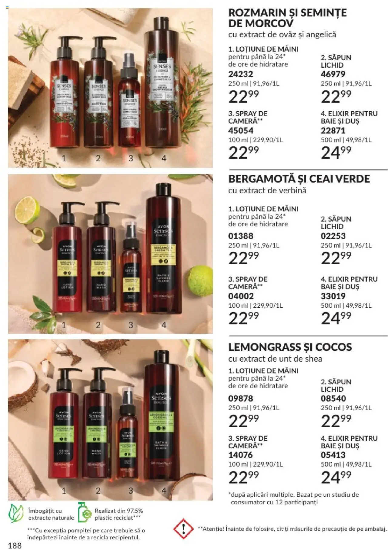 Catalog Avon - 06 2025 – valabil de la 01.06.2025 | Pagină: 188 | Produse: Matériel de Street Workout, Elixir, Semințe, Unt