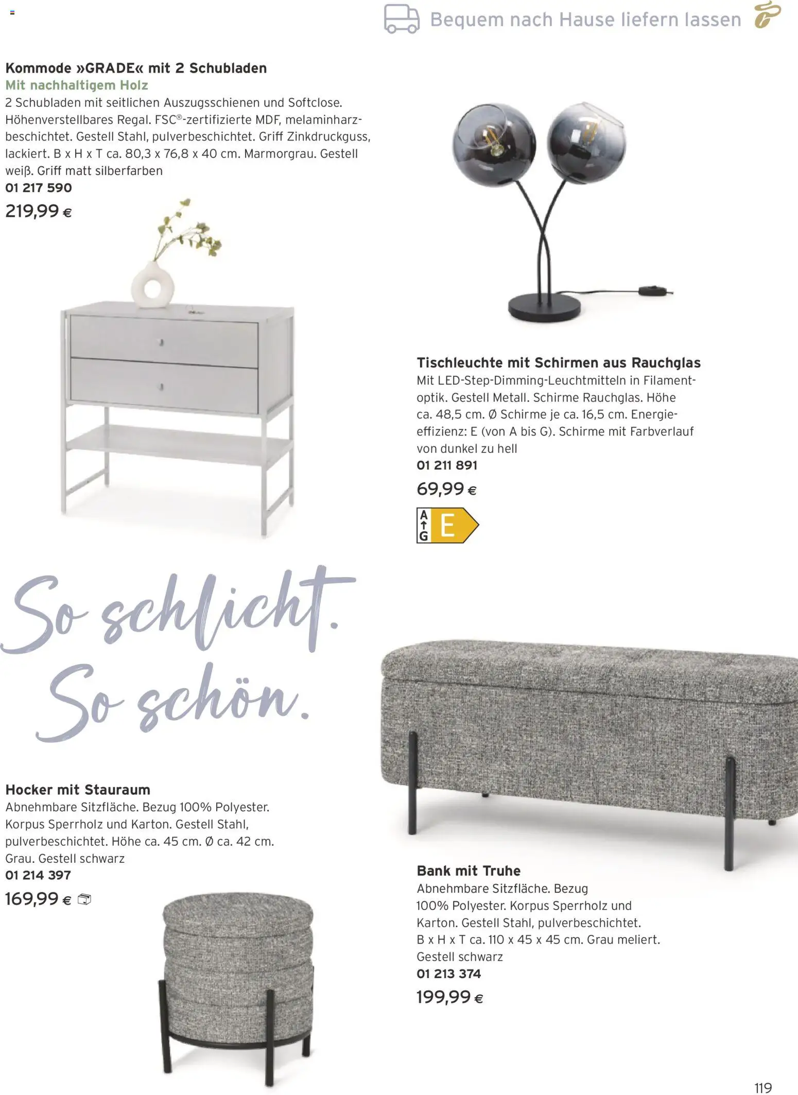Tchibo Eduscho - Katalog Februar 2026 gültig ab 01.02.2026 | Seite: 119 | Produkte: Kommode