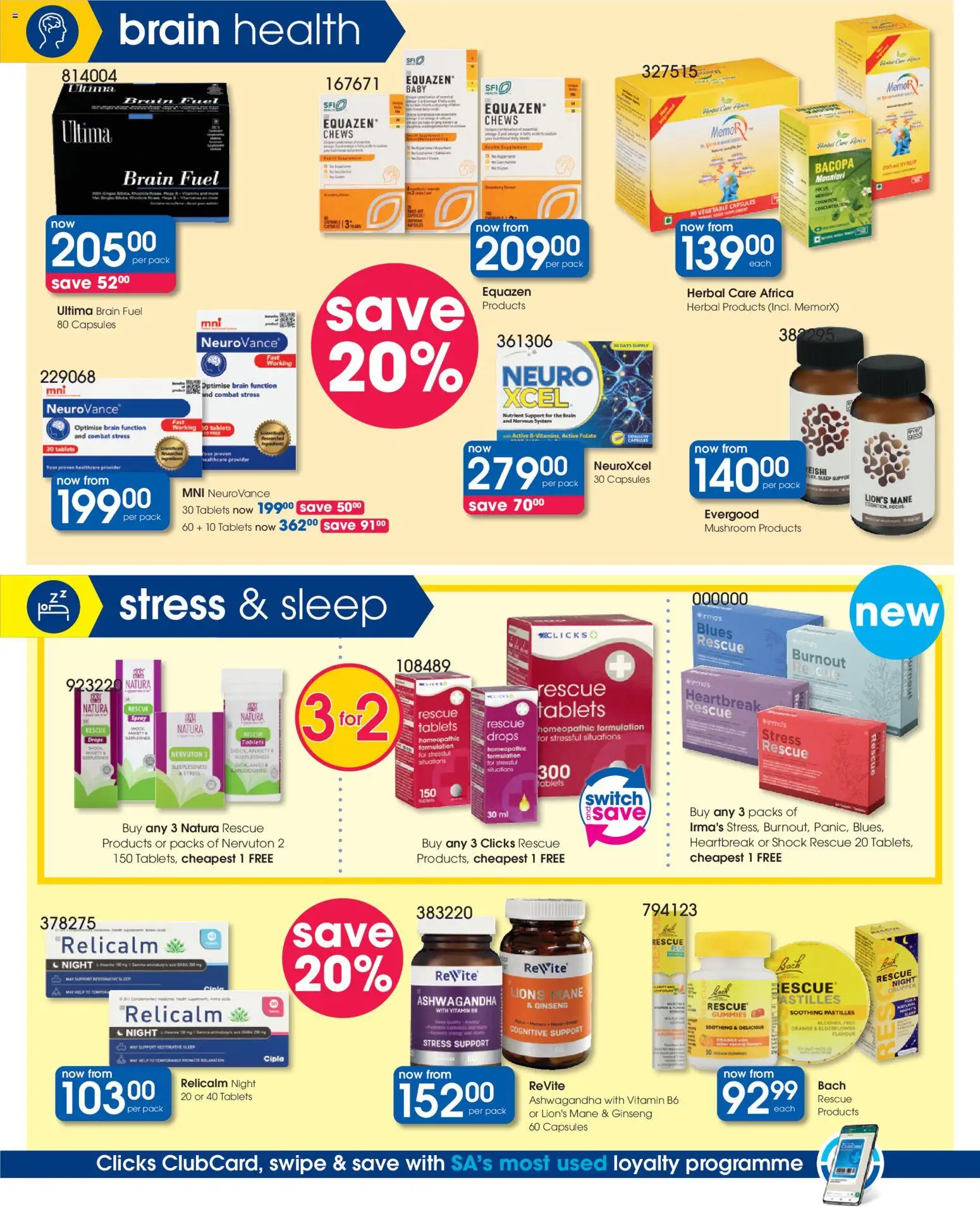 New Clicks catalogue – valid from 23.04.2026 | Page: 22 | Products: Switch, Syrup
