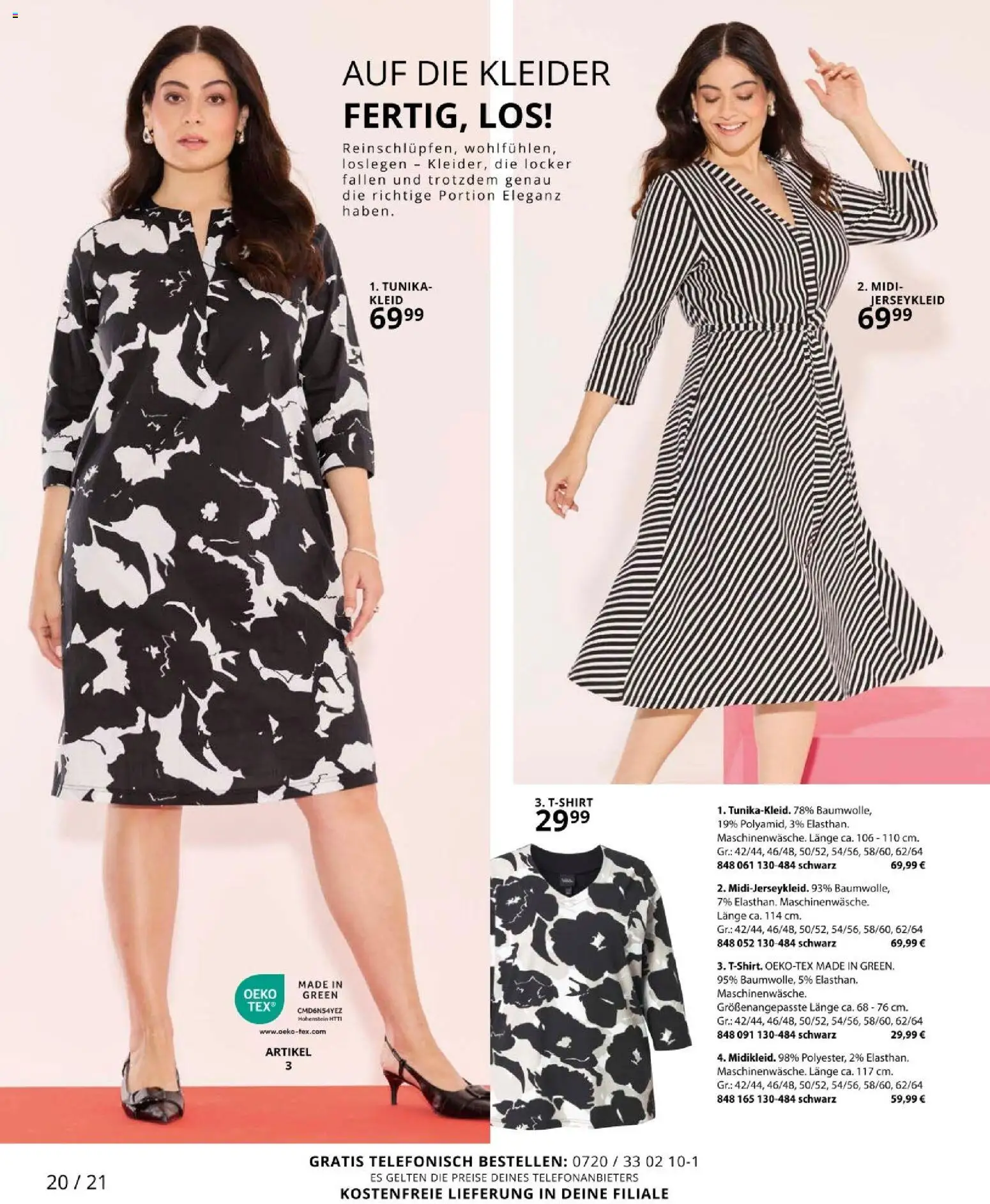 Ulla Popken akciós ujság - amely érvényes a következő dátumtól: 01.04.2026 | Oldal: 20 | Termékek: Tunika