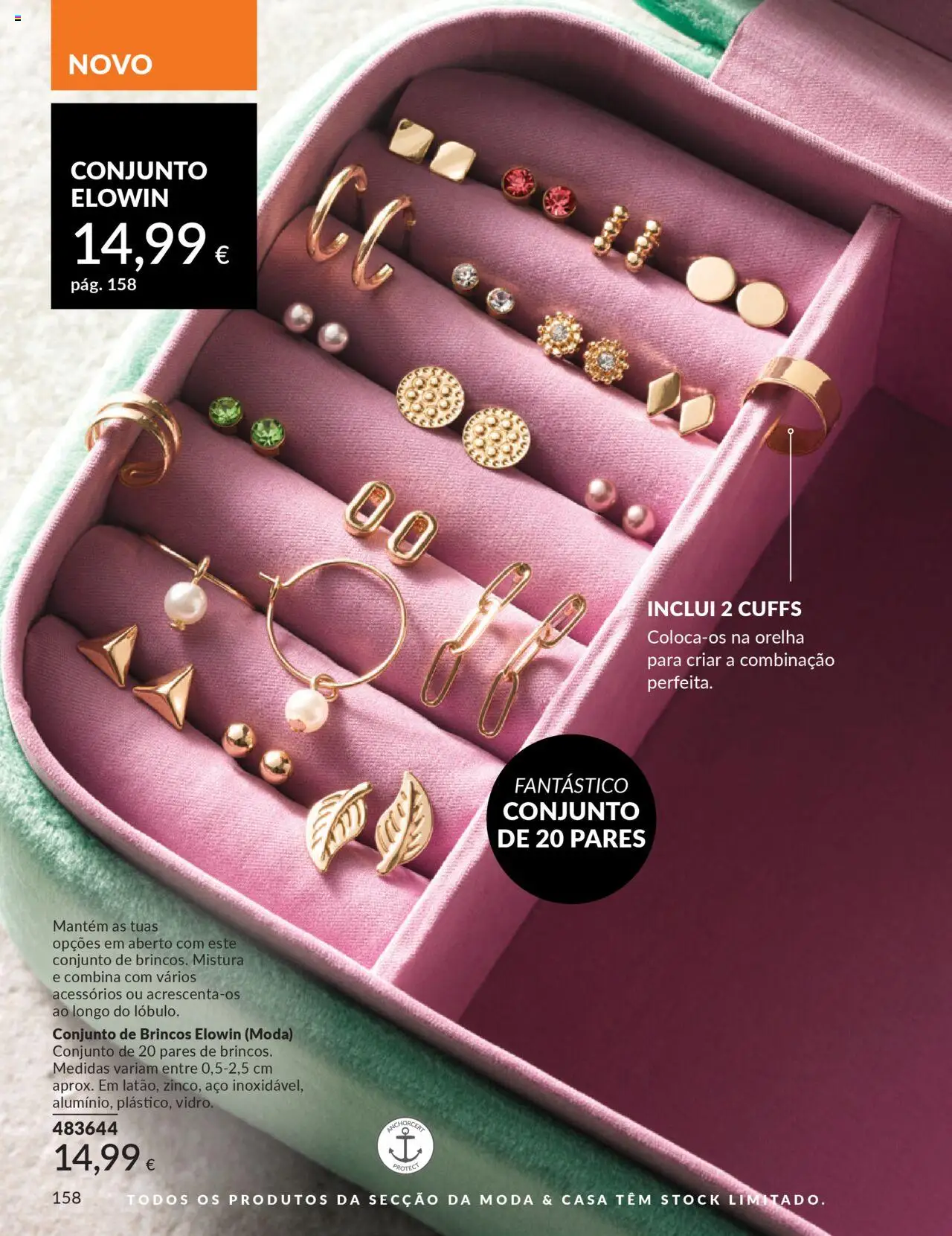 Catálogo Avon Campanha 10 │ válido de 01.10.2025 | Página: 158 | Produtos: Brincos