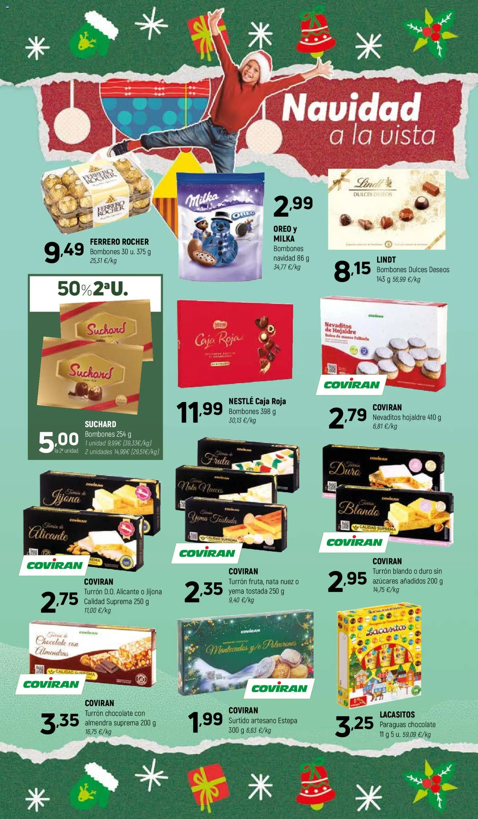 Coviran - Vizcaya │ válido desde el 02.12.2025 | Página: 8 | Productos: Chocolate, Κεραία, Caja