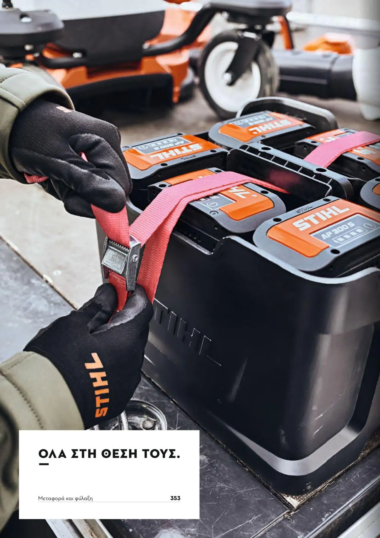 Stihl Κατάλογος 2025 – σε ισχύ από 13.01.2025 | Σελίδα: 352