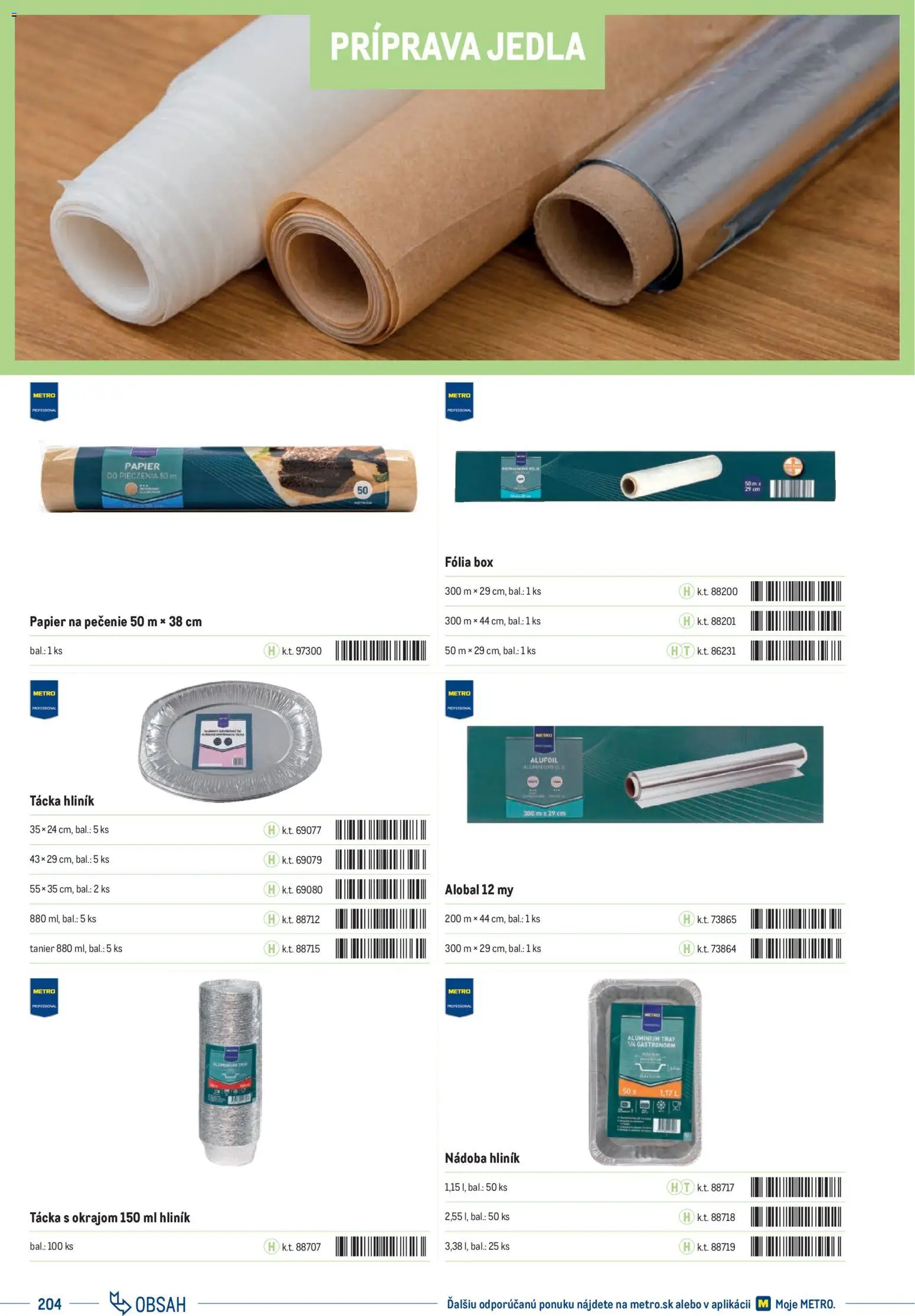 Nové Metro akcie – leták je platný od 01.01.2025 | Strana: 204
