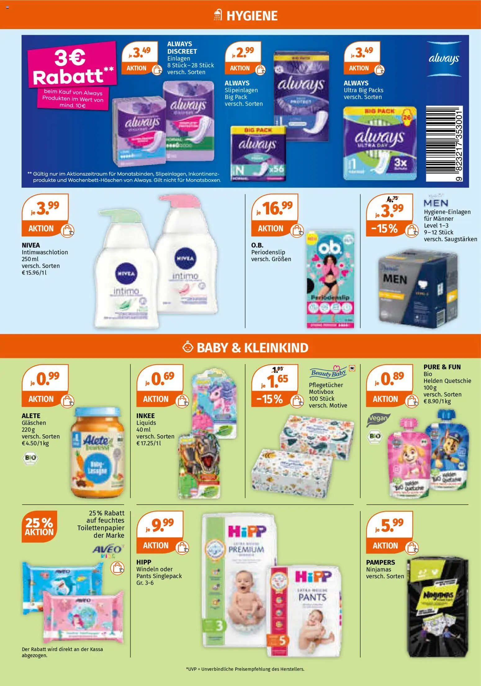 Müller Flugblatt gültig ab 10.11.2025 | Seite: 6 | Produkte: Pampers