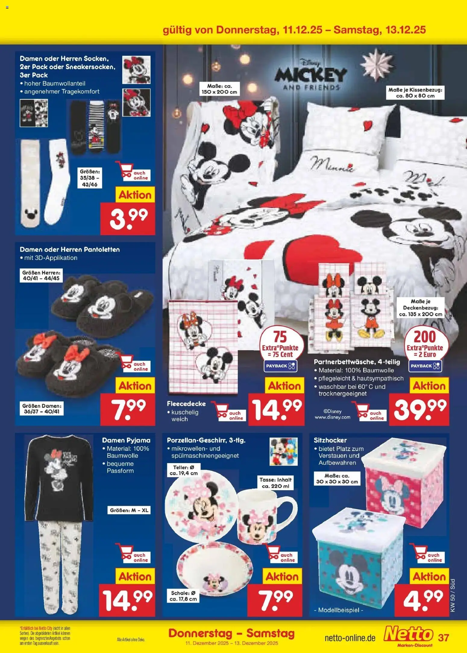 Netto Marken-Discount - Netto: Wochenangebote – gültig ab 07.12.2025 | Seite: 45 | Produkte: Pyjama