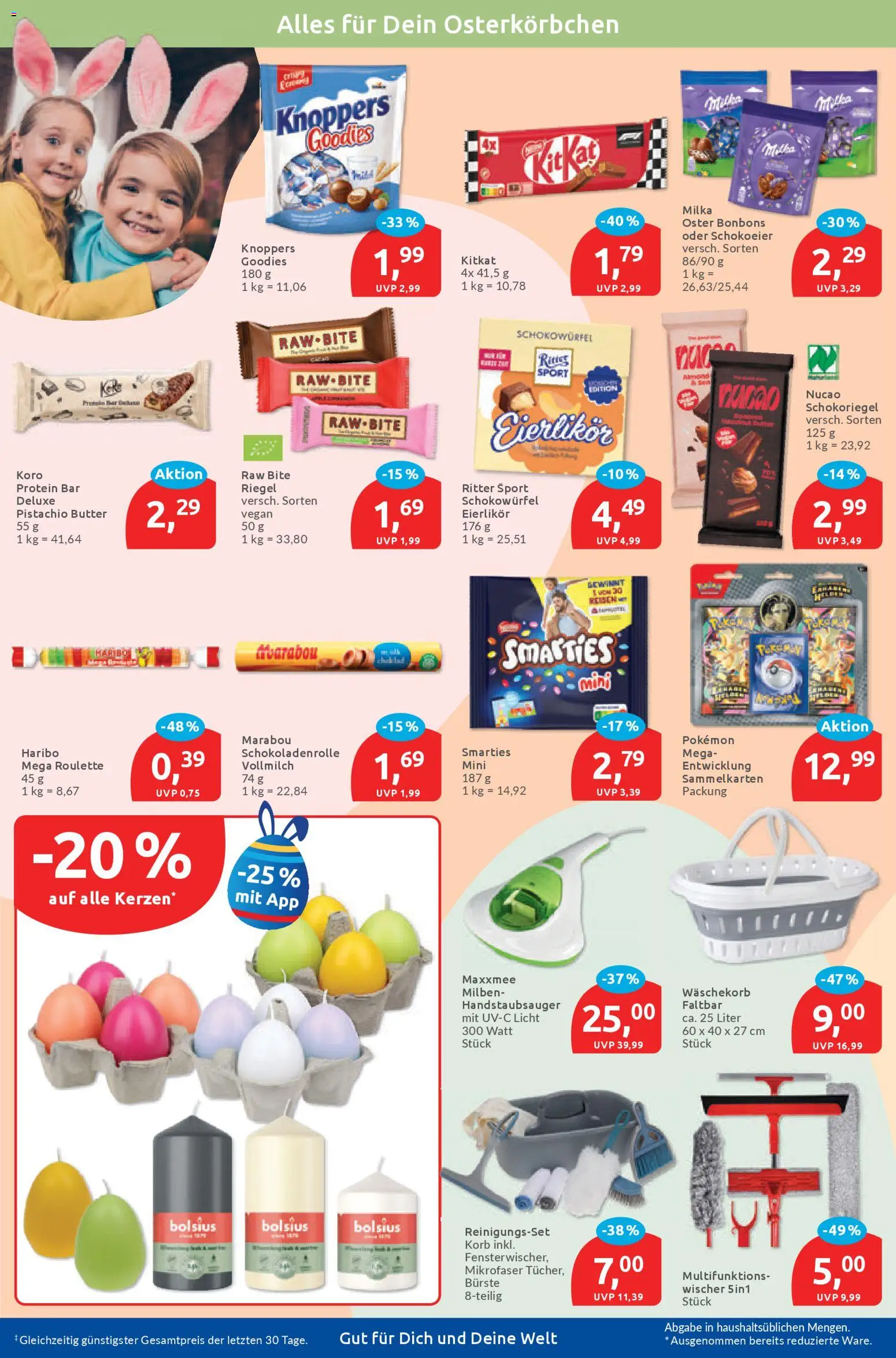 Budni Prospekt – gültig ab 30.03.2026 | Seite: 10 | Produkte: Smarties, Milka, Bürste, Knoppers