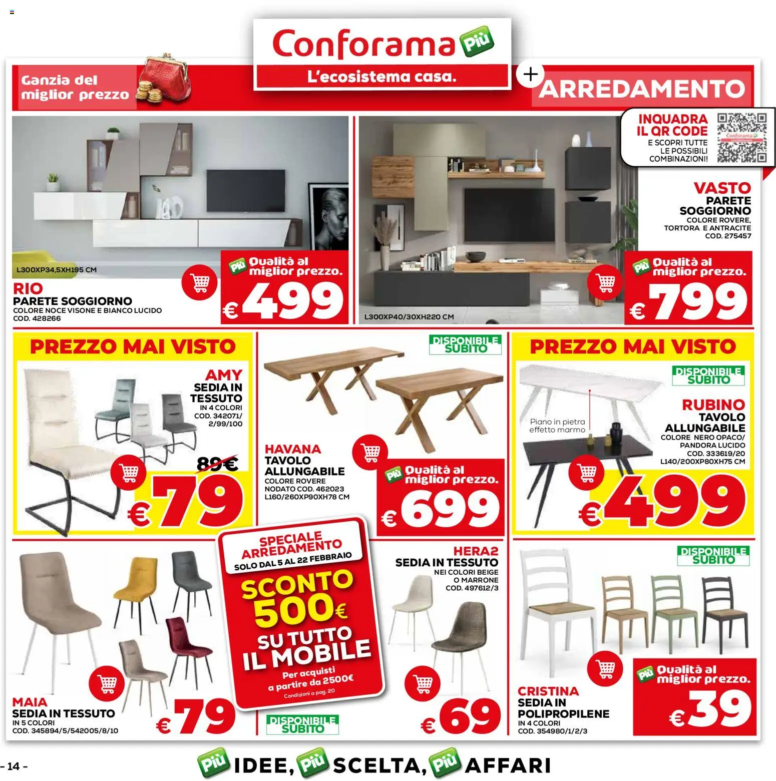 Volantino Conforama del 05.02.2026 | Pagina: 14