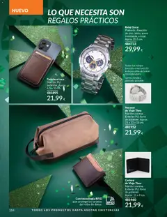 Vista previa Catálogo AVON campaña 12 válido desde el 01.12.2025 | Página: 184 | Productos: Reloj, Neceser