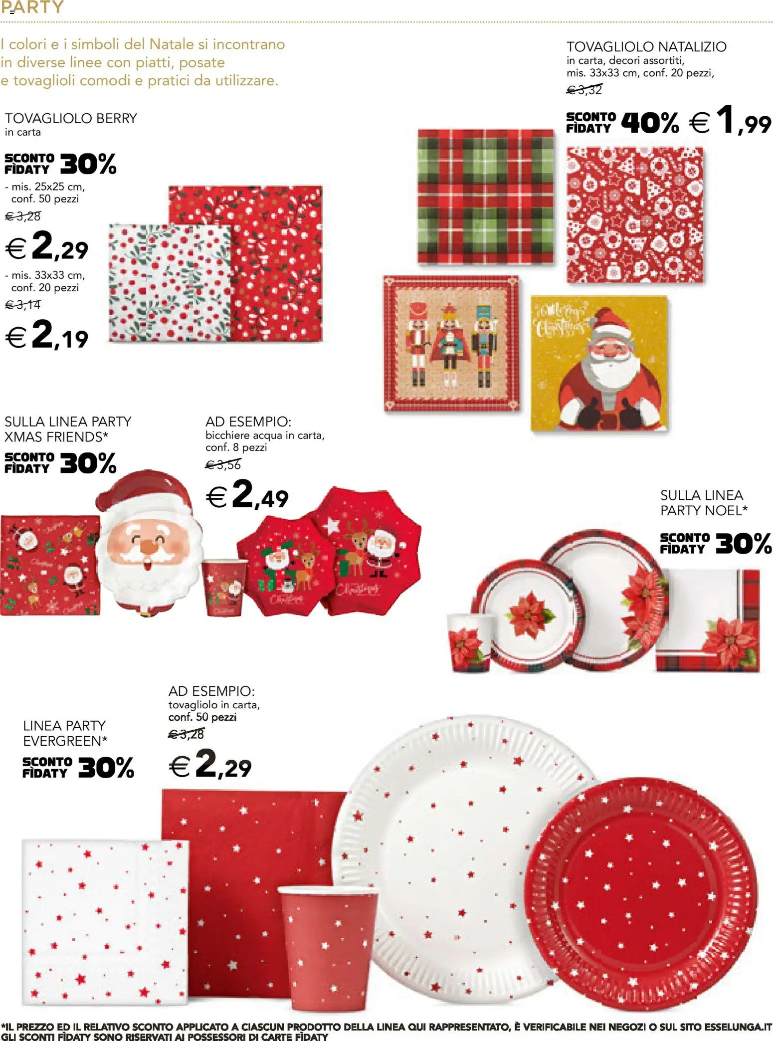 Volantino Esselunga S del 03.11.2025 | Pagina: 8 | Prodotti: Posate, Acqua