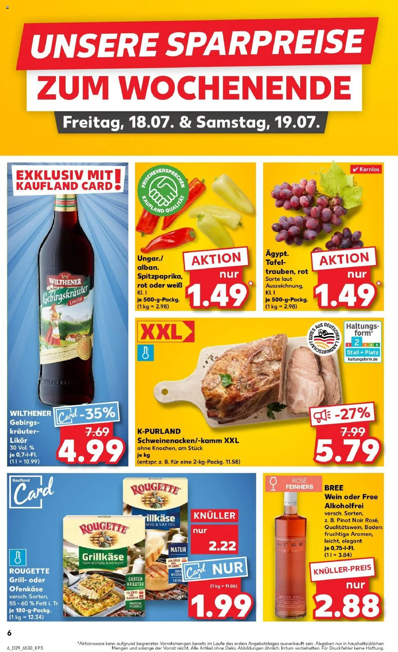 Kaufland prospekt Bad Freienwalde (Oder)	 - gültig ab dem 21.07.2025 | Seite: 19 | Produkte: Wilthener, Likör, Bree, Wein