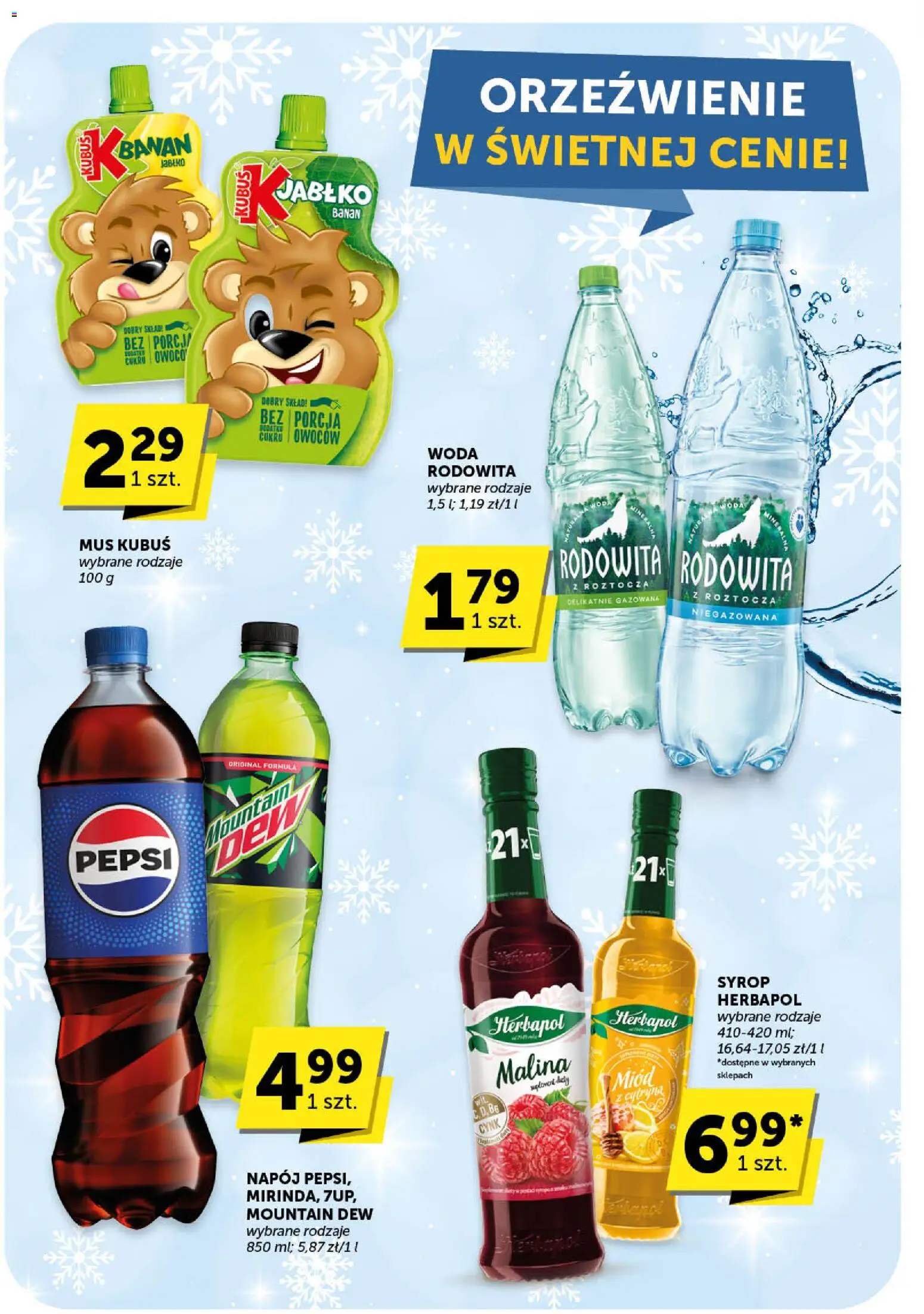 Euro Sklep Gazetka - Market od 08.01.2026 | Strona: 18 | Produkty: Cytryna, Syrop, Malina, Pepsi