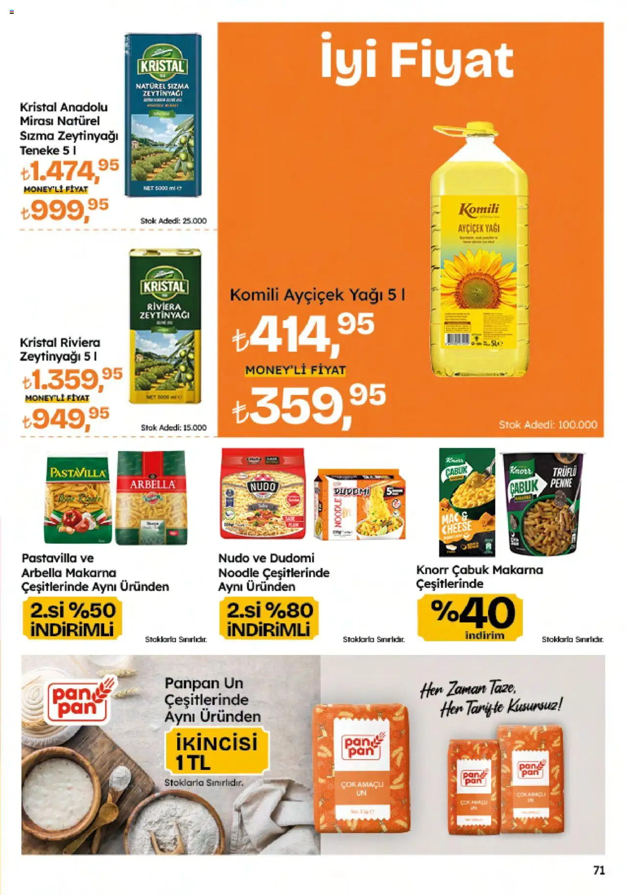 Migros Katalog - 5M Migroskop Dijital - 12.06.2025 tarihinden itibaren geçerlidir | Sayfa: 71 | Ürünler: Makarna
