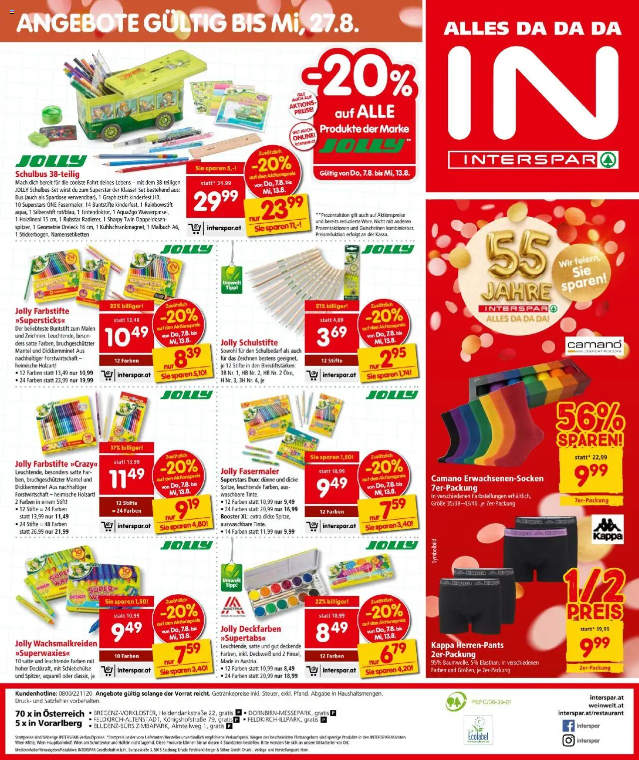 Interspar Flugblatt gültig ab 07.08.2025 | Seite: 16 | Produkte: Mantel