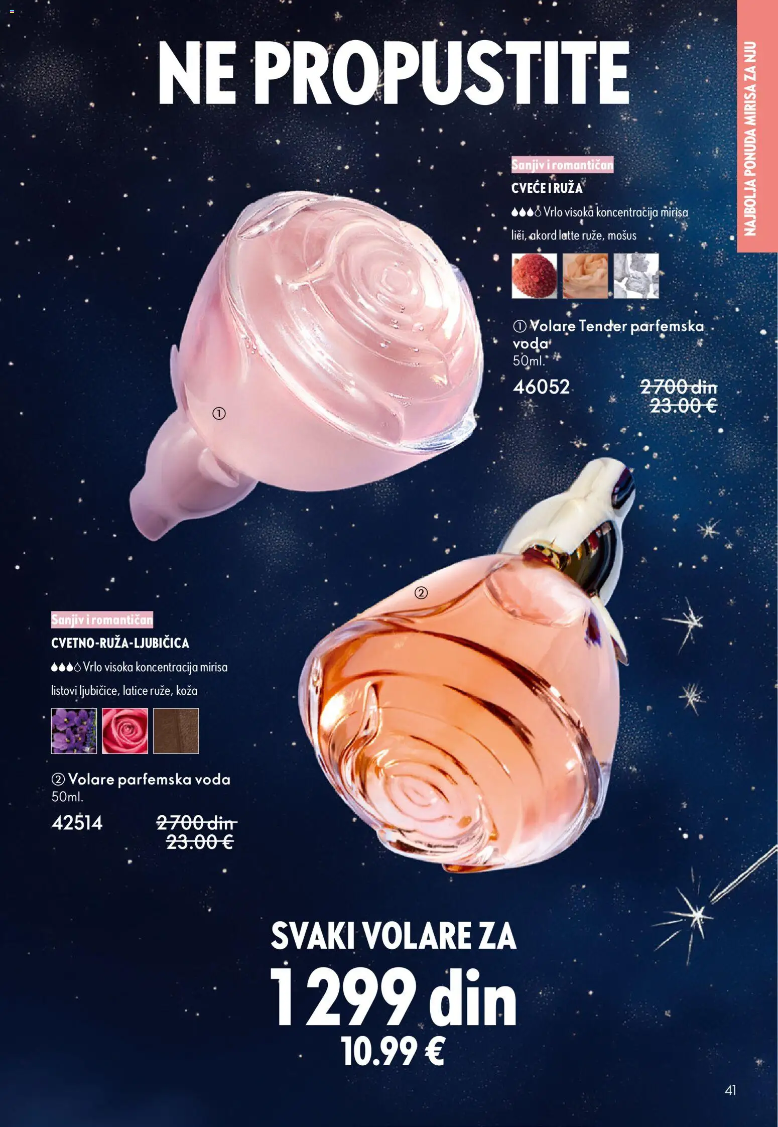 Oriflame katalog - važi od 10.12.2025 | Strana: 41 | Proizvode: Voda