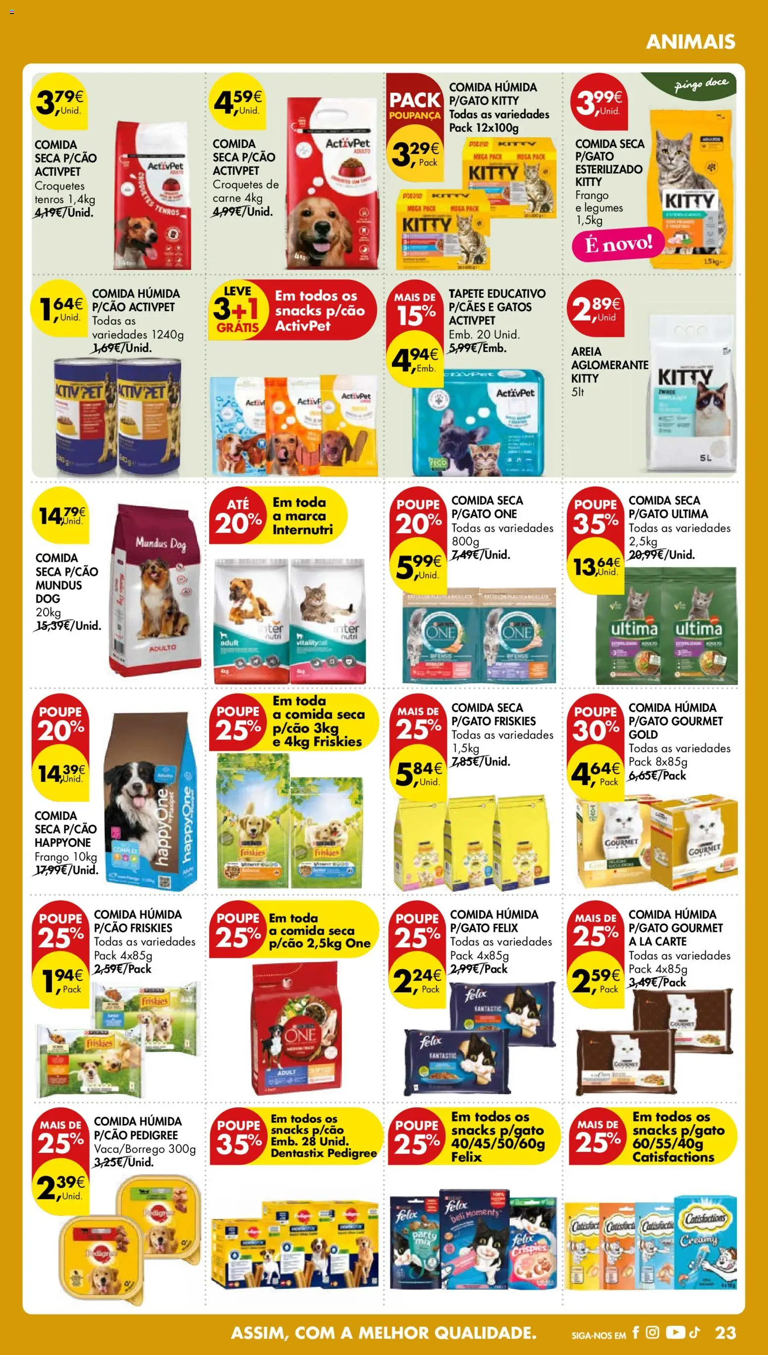 Pingo Doce folheto │ válido de 03.01.2026 | Página: 23 | Produtos: Areia, Frango, Tapete, Carne