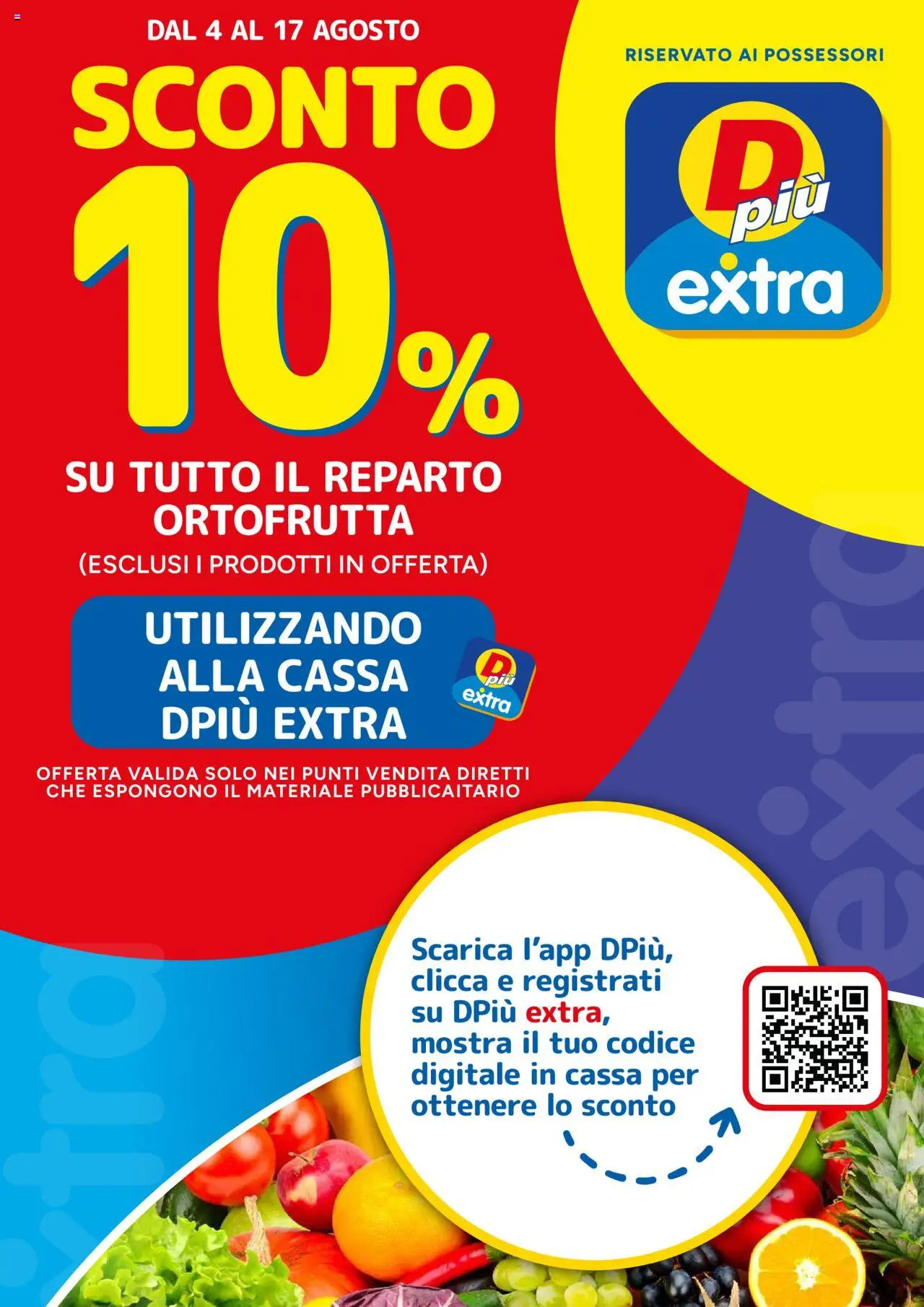 Volantino D Più del 04.08.2025 | Pagina: 1