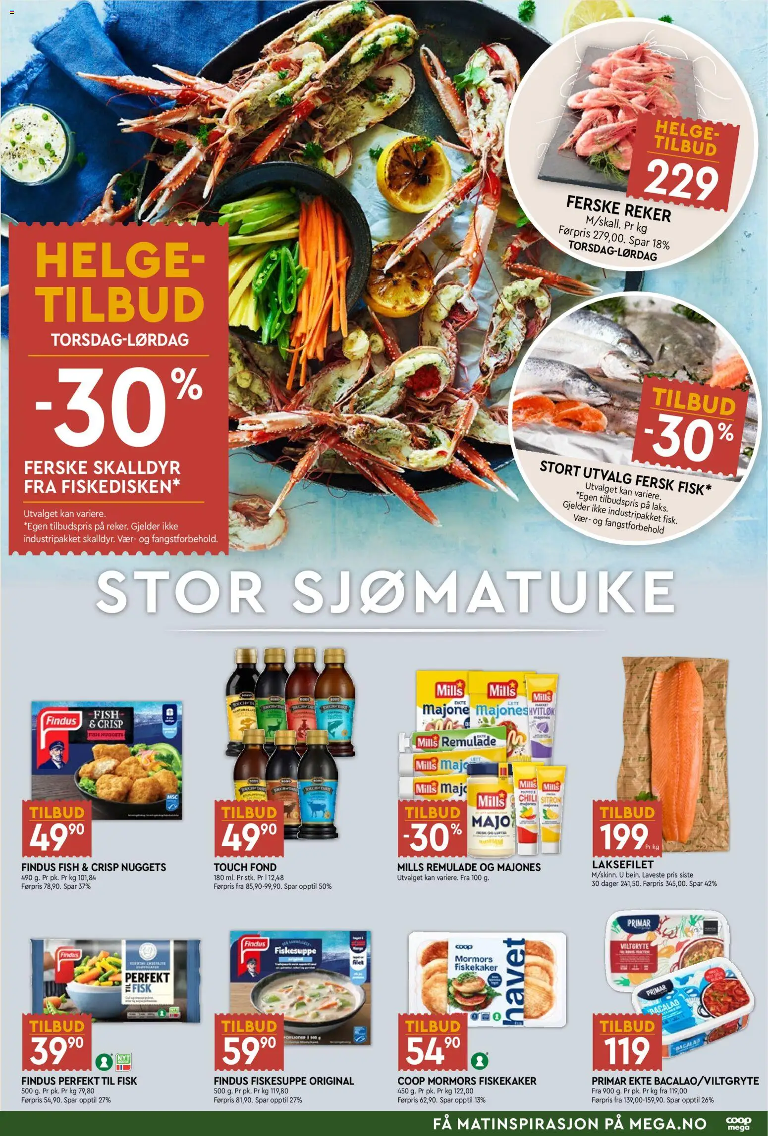 {H1} | Side: 3 | Produkter: Desk, Fisk, Majones, Matriță