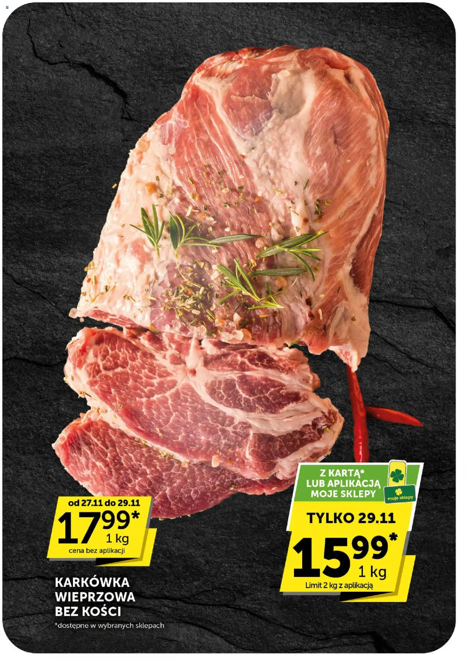 Euro Sklep Gazetka od 27.11.2025 | Strona: 18 | Produkty: Karkówka