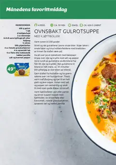 Forhåndsvisning av Joker Godt til middag  gyldig fra 02.01.2026 | Side: 12 | Produkter: Hub usb, Olje, Gulrot, Sitron