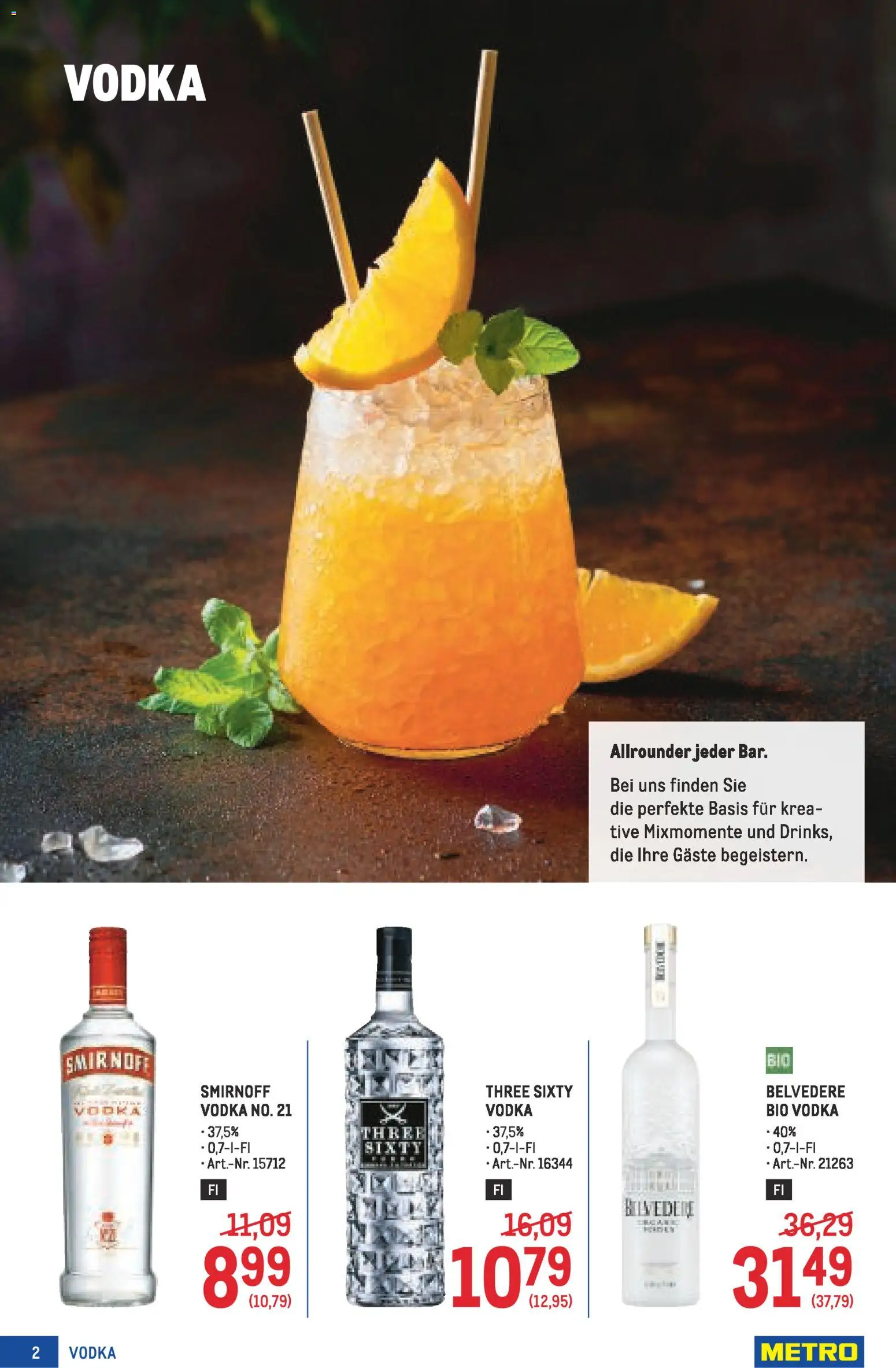 Metro  Wein und Spirituosen Spezial gültig ab 22.01.2026 | Seite: 2