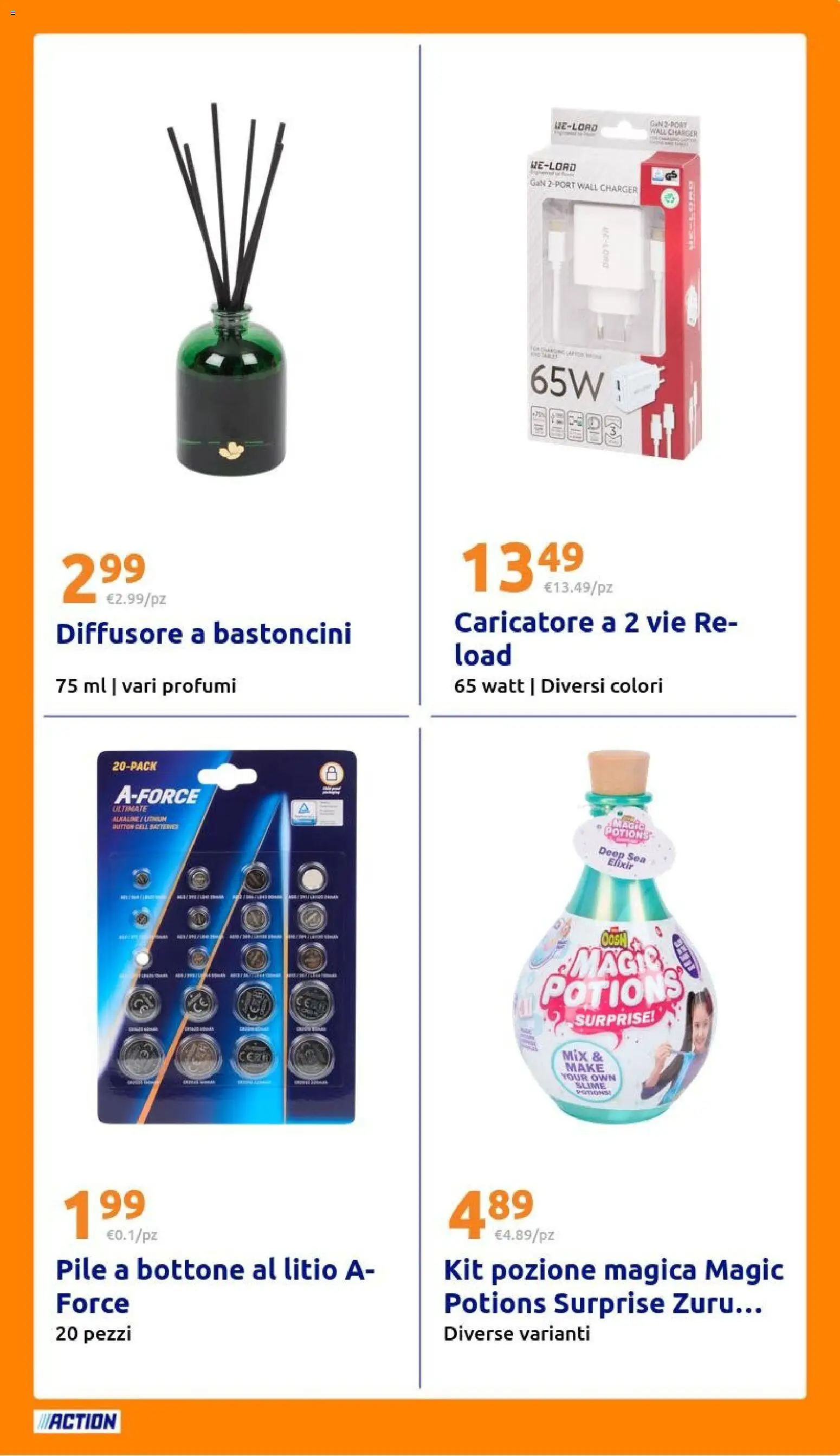 Volantino Action del 25.02.2026 | Pagina: 25 | Prodotti: Pile