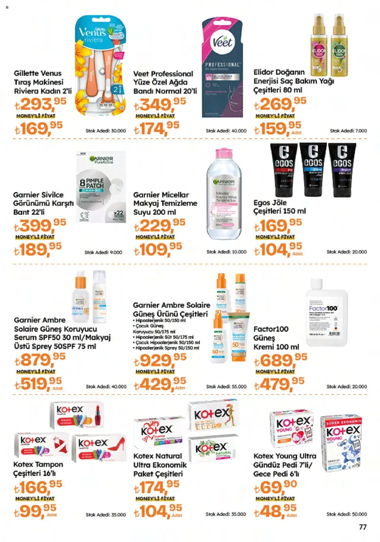 Migros Katalog - Migroskop - 26.06.2025 tarihinden itibaren geçerlidir | Sayfa: 77 | Ürünler: Süt, Makyaj, Bant, Tıraş makinesi