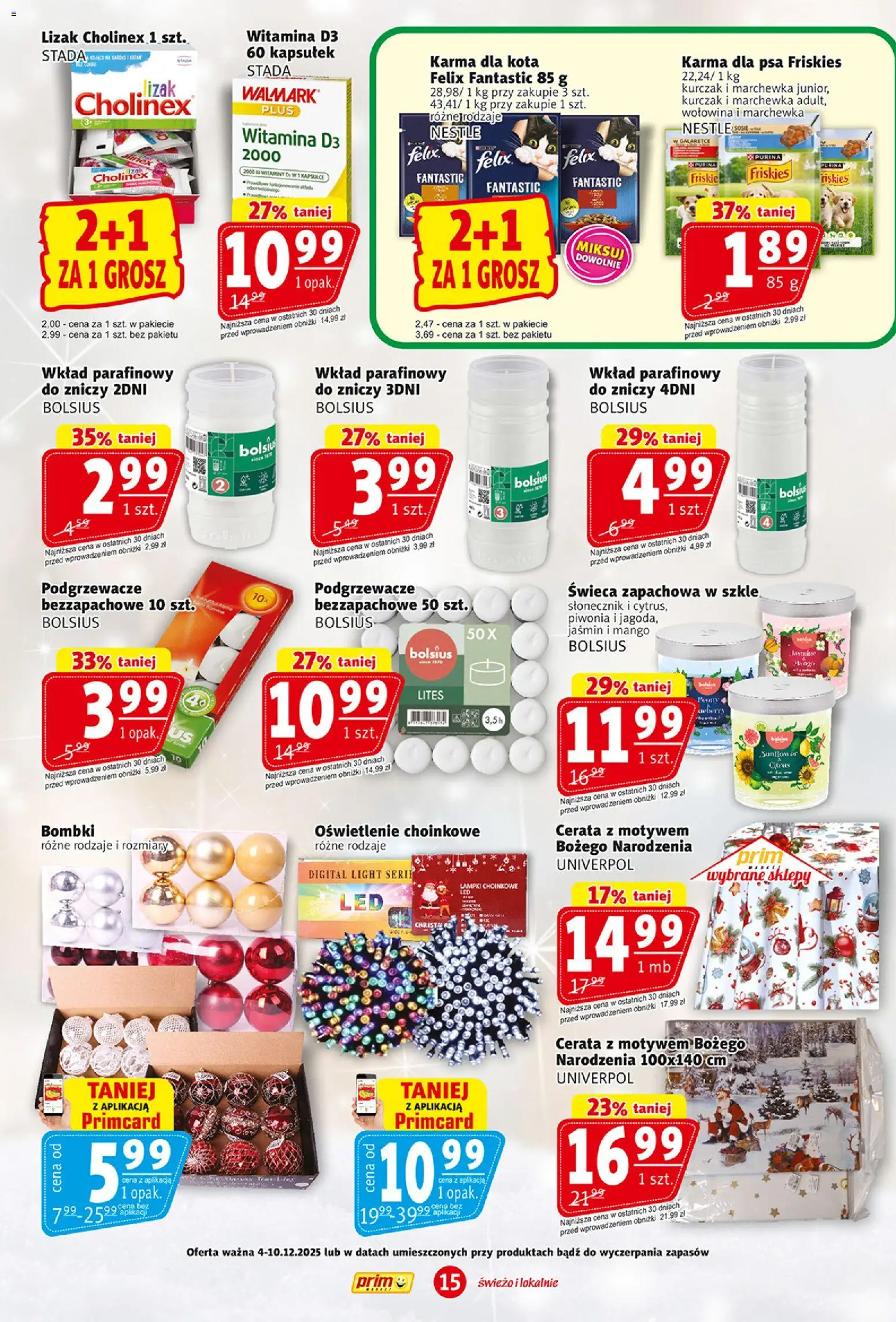 Prim Market Gazetka od 04.12.2025 | Strona: 15 | Produkty: Mango, Karma dla psa, Wołowina, Marchewka