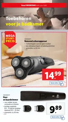  | Pagina: 36 | Producten: Scheerapparaat, Trimmer