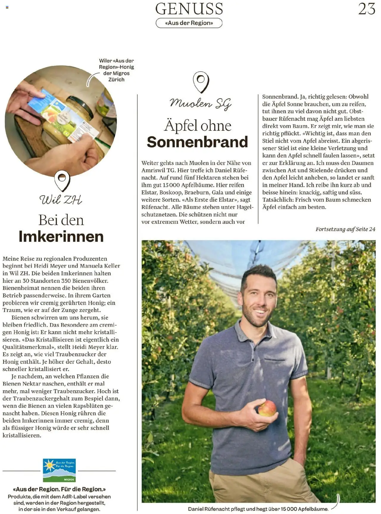 Migros Magazin – gültig ab 16.09.2025 | Seite: 23