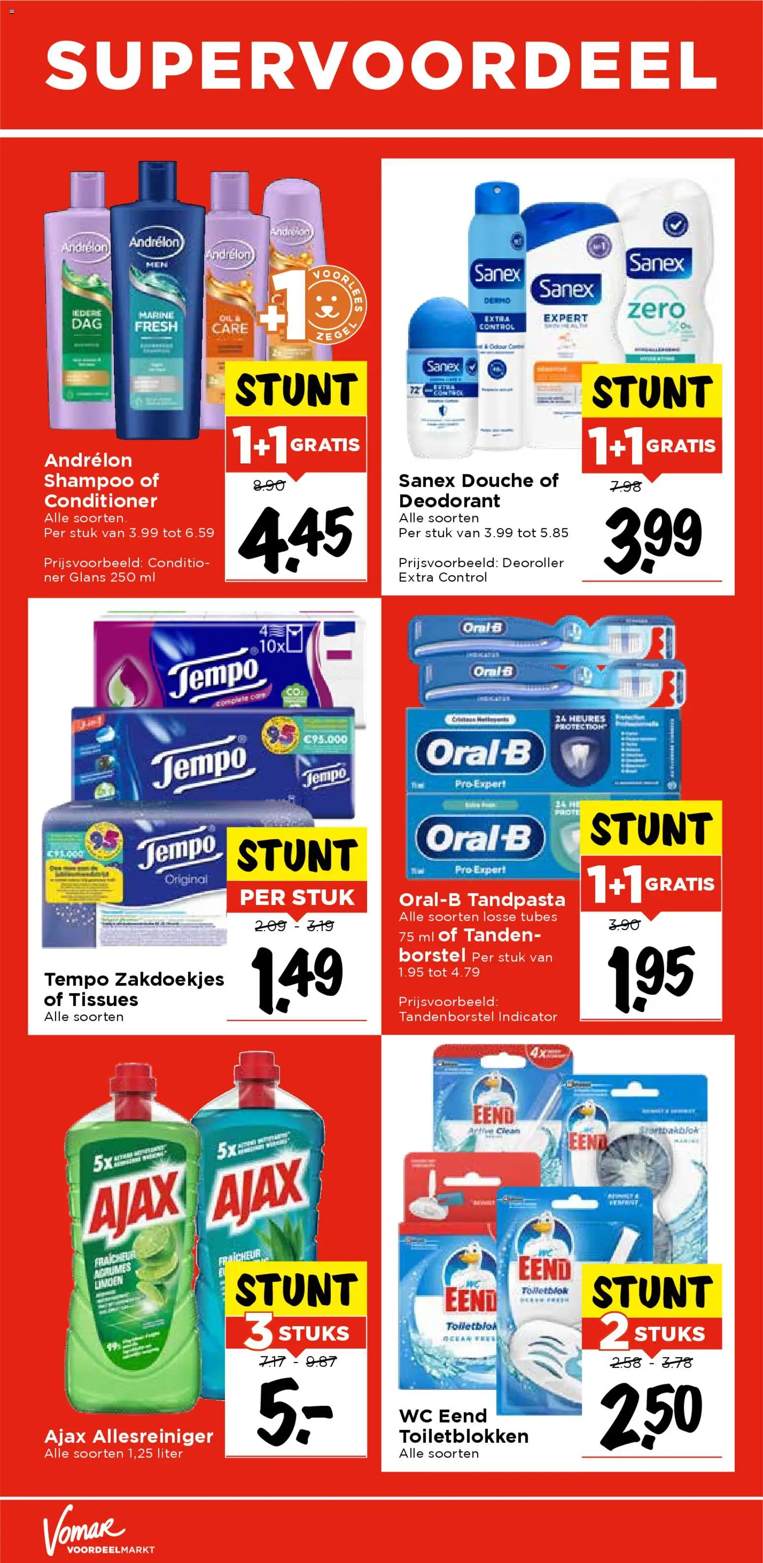 {H1} | Pagina: 34 | Producten: Tandpasta, Tandenborstel, Wc, Tissues