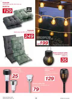 Náhled letáku Kik leták od 23.03.2026 | Strana: 19 | Produkty: Podsedák, Světelný řetěz