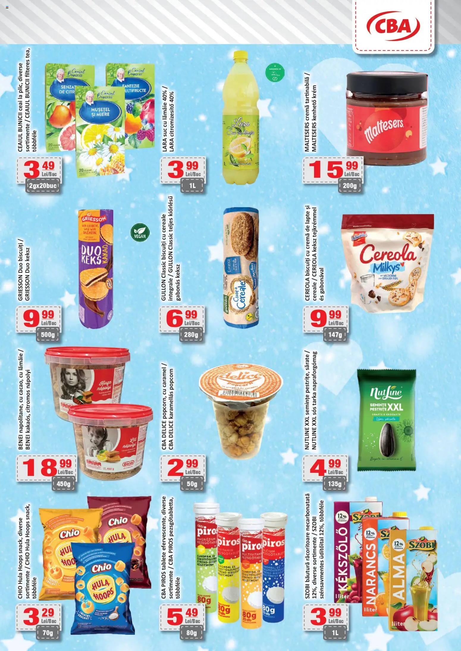 Noul catalog CBA – valabil de la 06.02.2026 | Pagină: 7 | Produse: Cremă, Suc, Cremă tartinabilă, Sos